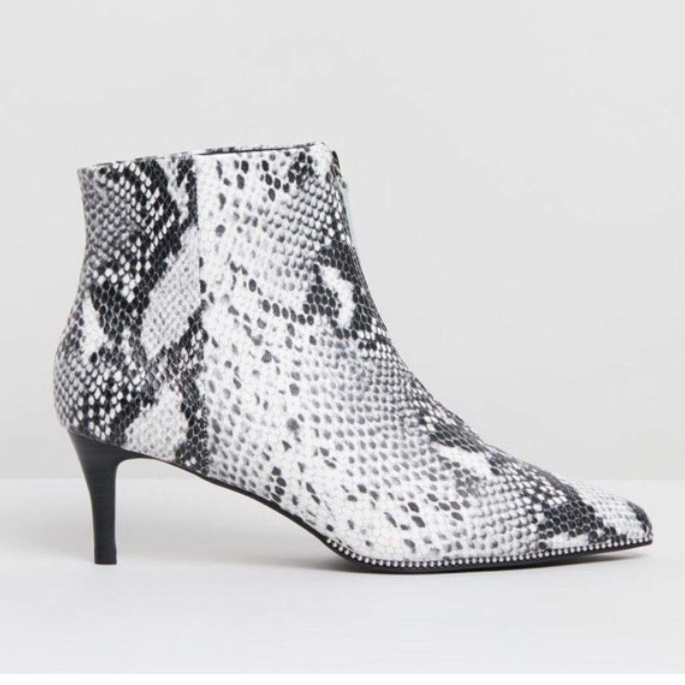 SOL SANA Leather Felix Snake Boots